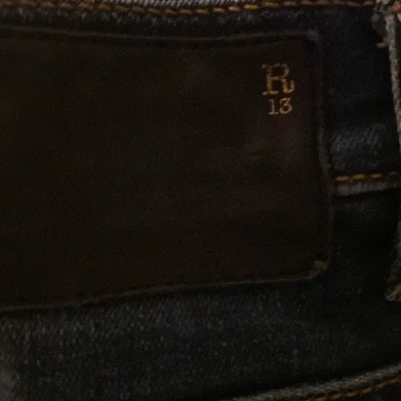 SOLD R13 High Rise in Dark Worn - Picture 7 of 8